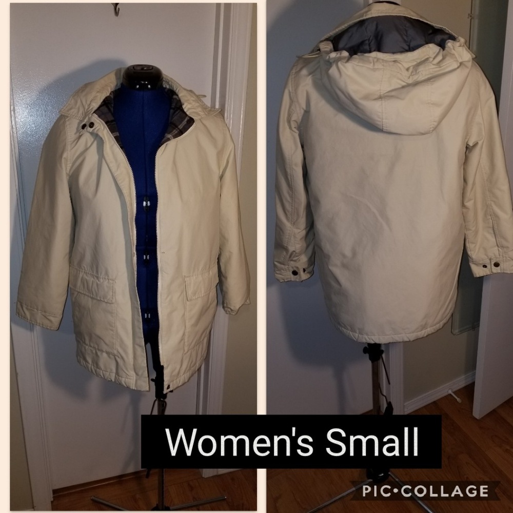 Eddie Bauer light khaki Warm jacket